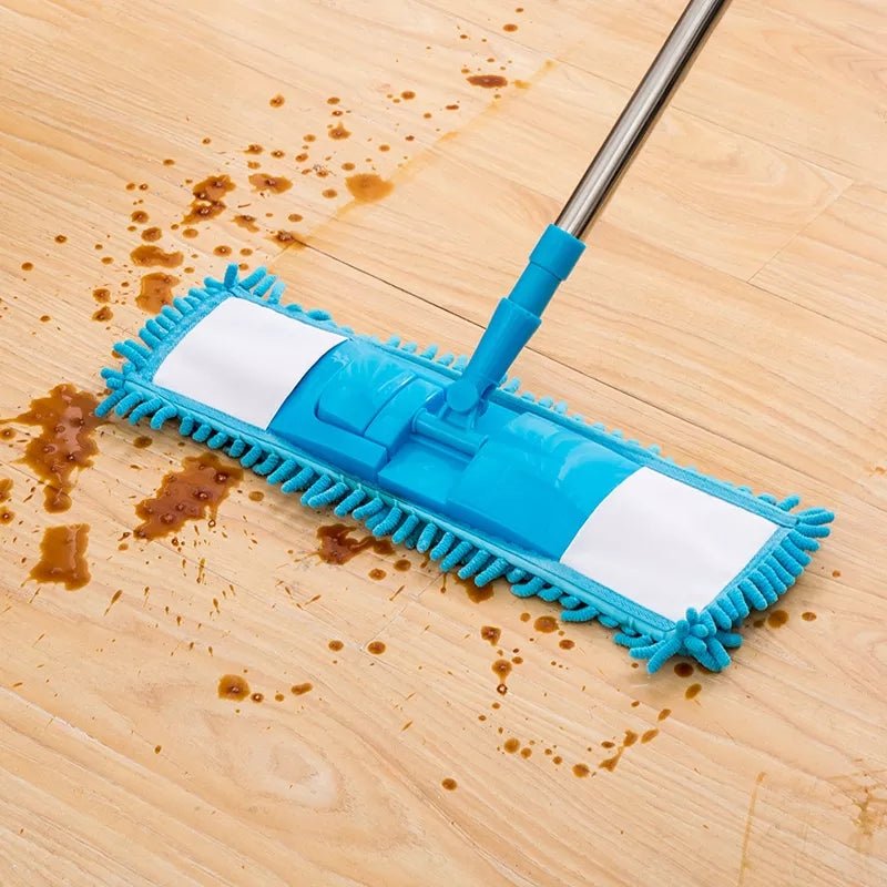 Telescopic Microfiber Flat Mop - Saadiq.pk