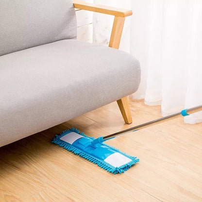Telescopic Microfiber Flat Mop - Saadiq.pk