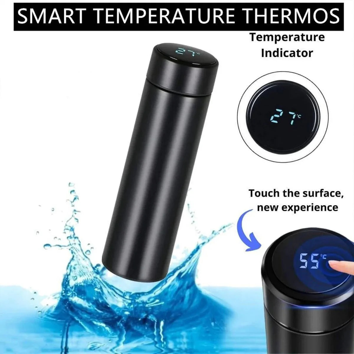 500ml LED temp display bottle - Saadiq.pk