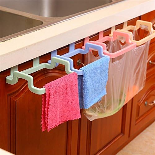 Towel Rack Hanging Holder – Space - Saving Kitchen & Bathroom Organizer - Saadiq.pk