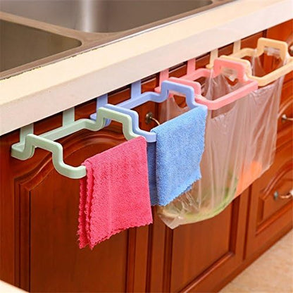 Towel Rack Hanging Holder – Space - Saving Kitchen & Bathroom Organizer - Saadiq.pk