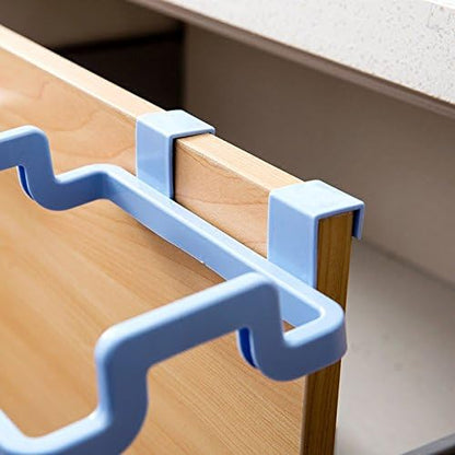 Towel Rack Hanging Holder – Space - Saving Kitchen & Bathroom Organizer - Saadiq.pk