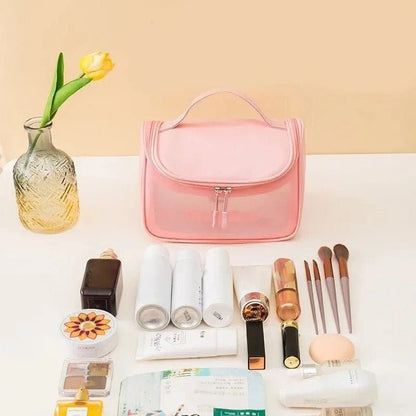 Travel Washbag Cosmetic Organizer | Waterproof Hanging Toiletry Bag - Saadiq.pk