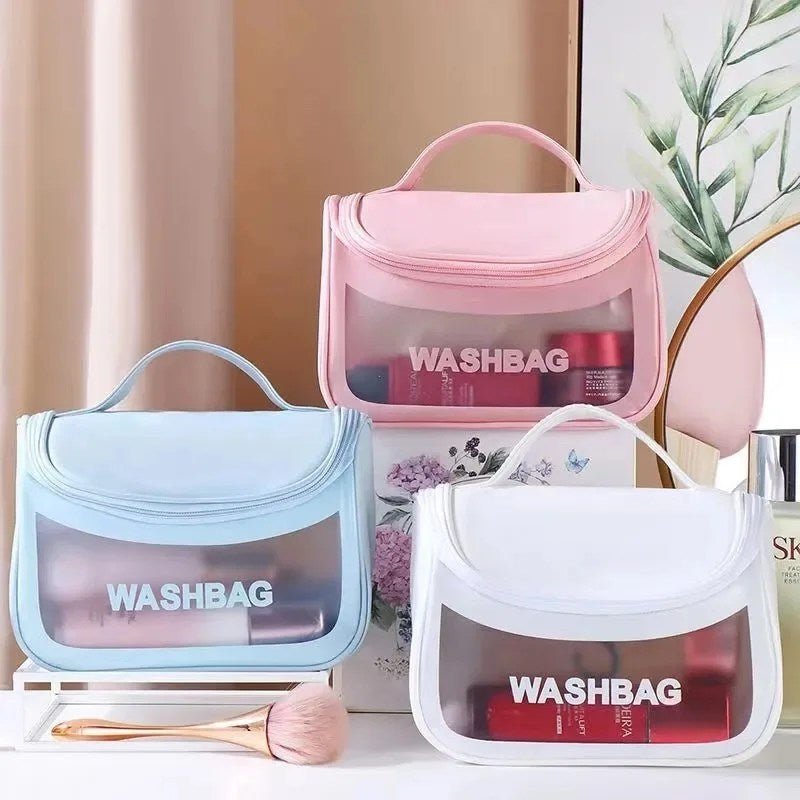 Travel Washbag Cosmetic Organizer | Waterproof Hanging Toiletry Bag - Saadiq.pk