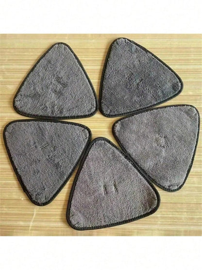Triangle Mop Replacement Pads – Washable Microfiber Cleaning Pads - Saadiq.pk