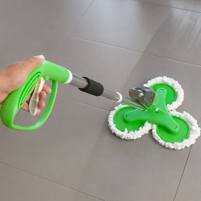 Triple Dust Mop With Spray Holder - Saadiq.pk