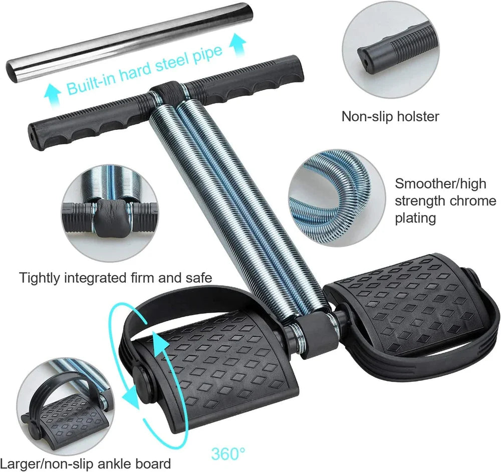 Double Spring Metal Tummy Trimmer