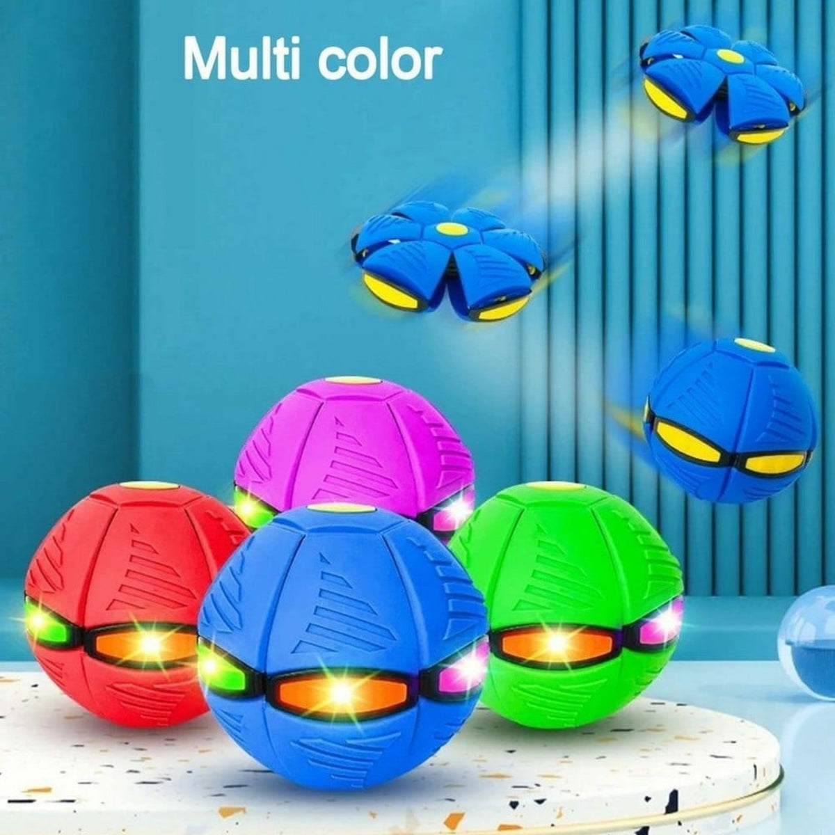 Magic Flying Disc Ball Toy – Transforming Throw & Catch Disc