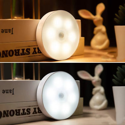 USB Charging Human Induction Night Light – Motion Sensor LED Lamp - Saadiq.pk