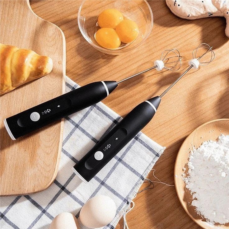 USB Electric Coffee & Egg Beater – Portable Hand Mixer & Milk Frother | Saadiq.pk - Saadiq.pk
