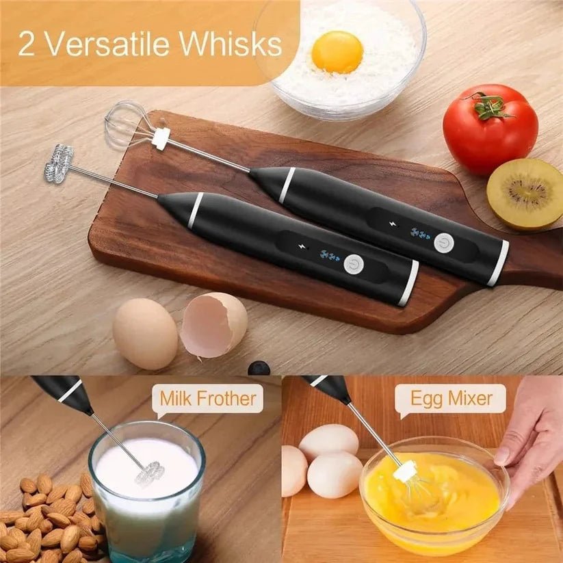 USB Electric Coffee & Egg Beater – Portable Hand Mixer & Milk Frother | Saadiq.pk - Saadiq.pk
