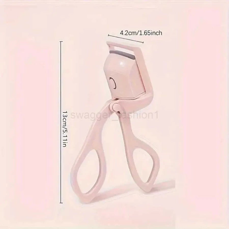 USB Rechargeable Eyelash Curler – Portable Heated Lash Curler - Saadiq.pk