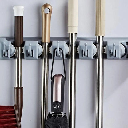 Wall Mount Mop And Broom Holder - Saadiq.pk
