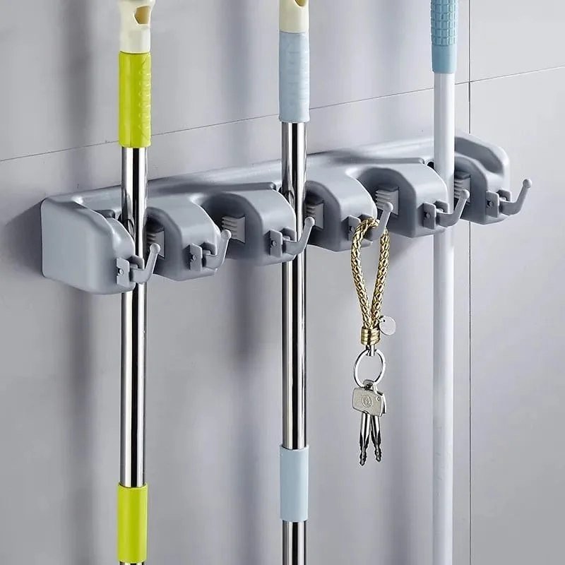 Wall Mount Mop And Broom Holder - Saadiq.pk