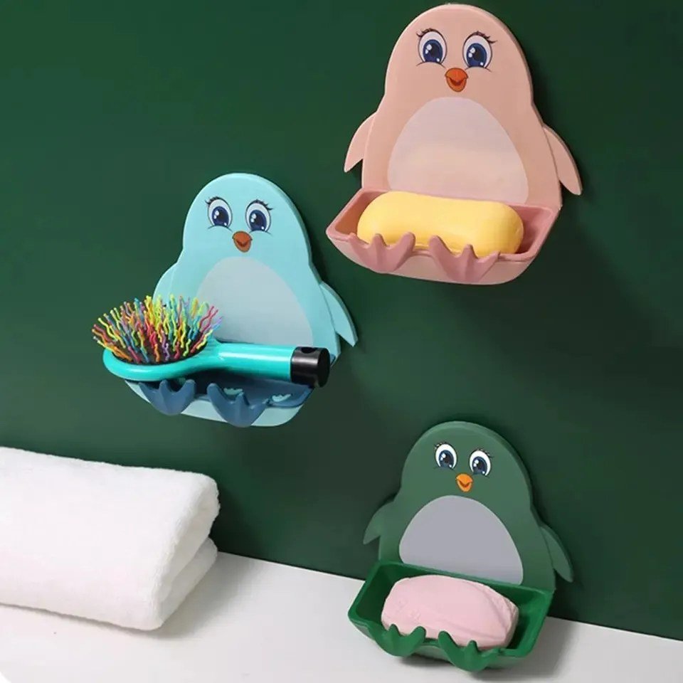 Wall Mounted Penguin Soap Dish - Saadiq.pk
