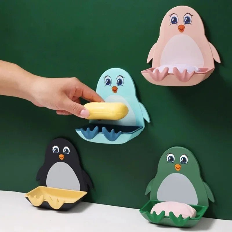 Wall Mounted Penguin Soap Dish - Saadiq.pk
