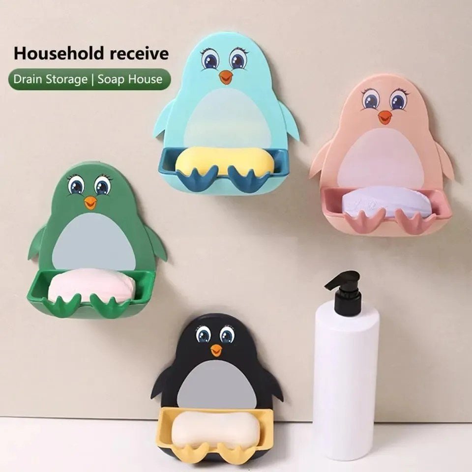 Wall Mounted Penguin Soap Dish - Saadiq.pk