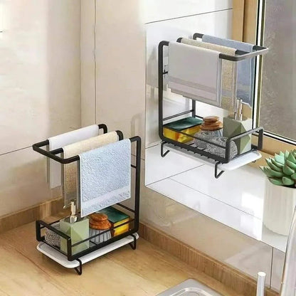 Wall Mounted Rag Drain Shelf - Saadiq.pk