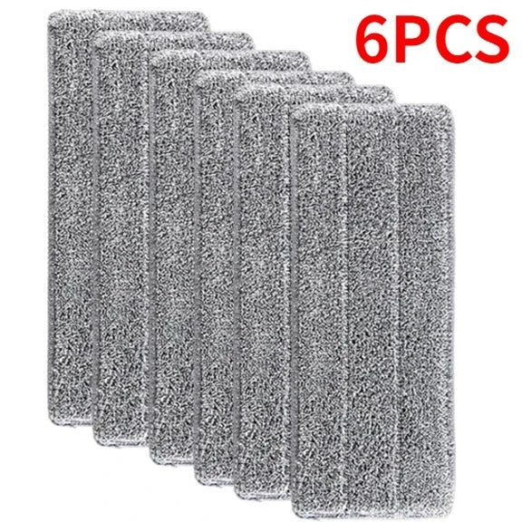 Washable Durable Replacement Microfiber Pads – Reusable Mop Cleaning Pads - Saadiq.pk