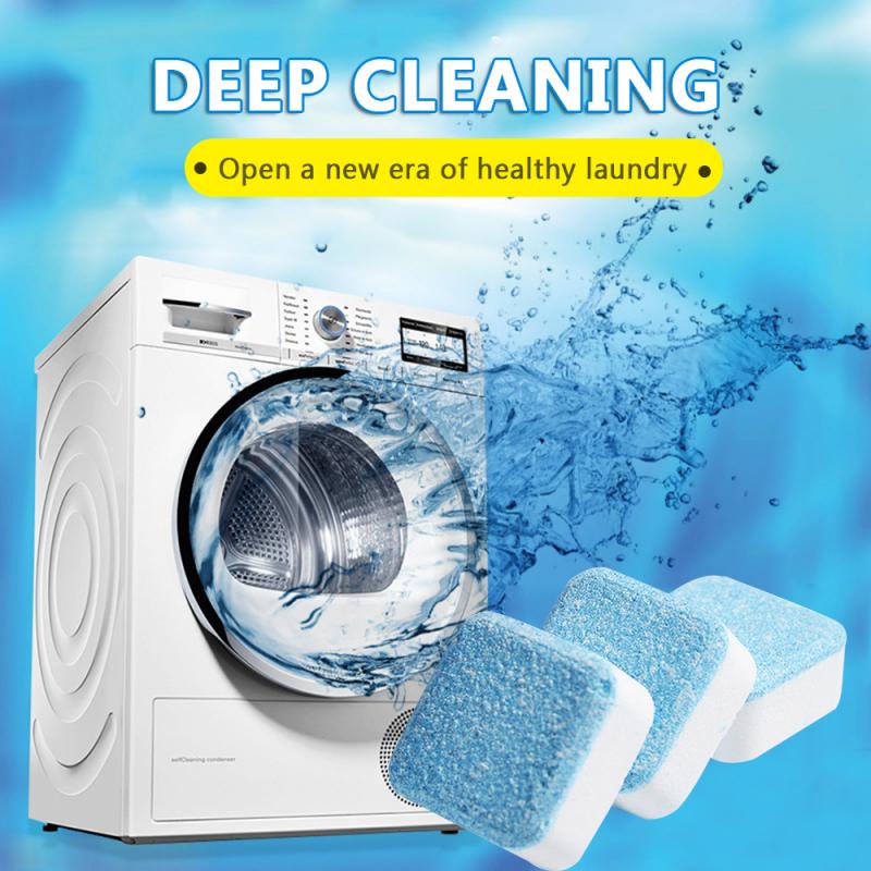 Washing Machine Cleaning Tablets – Pack of 12, Self - Cleaning & Fresh - Saadiq.pk