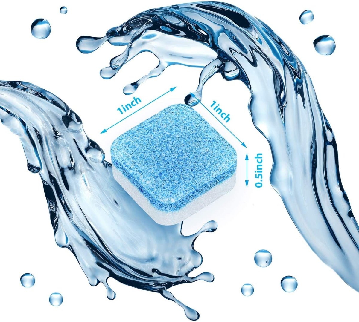 Washing Machine Cleaning Tablets – Pack of 12, Self - Cleaning & Fresh - Saadiq.pk