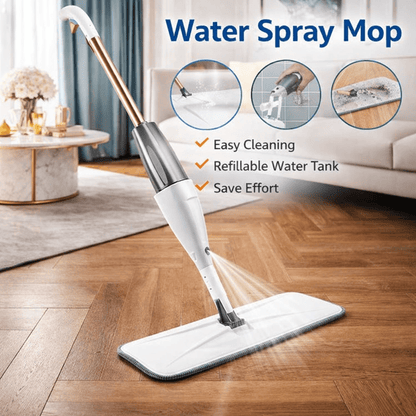 Water Spray Mop – Wet & Dry Floor Cleaning Mop with Built - In Spray - Saadiq.pk
