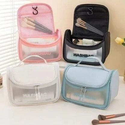 Waterproof Travel Toiletry & Cosmetic Organizer Bag - Saadiq.pk
