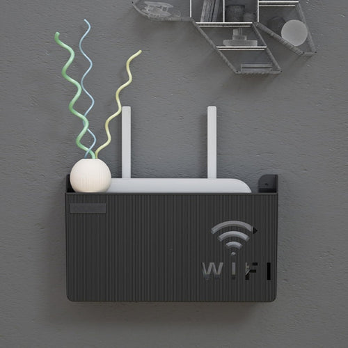 WiFi Router Storage Box – Wall Mounted Cable Organizer Cover - Saadiq.pk