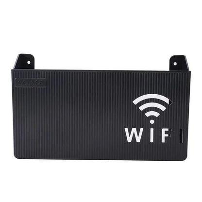 WiFi Router Storage Box – Wall Mounted Cable Organizer Cover - Saadiq.pk