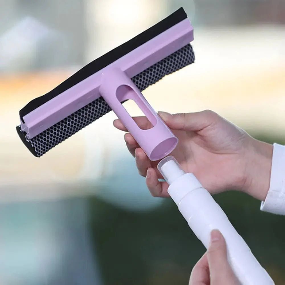 “Window Cleaning Wiper with Water Spray” - Saadiq.pk
