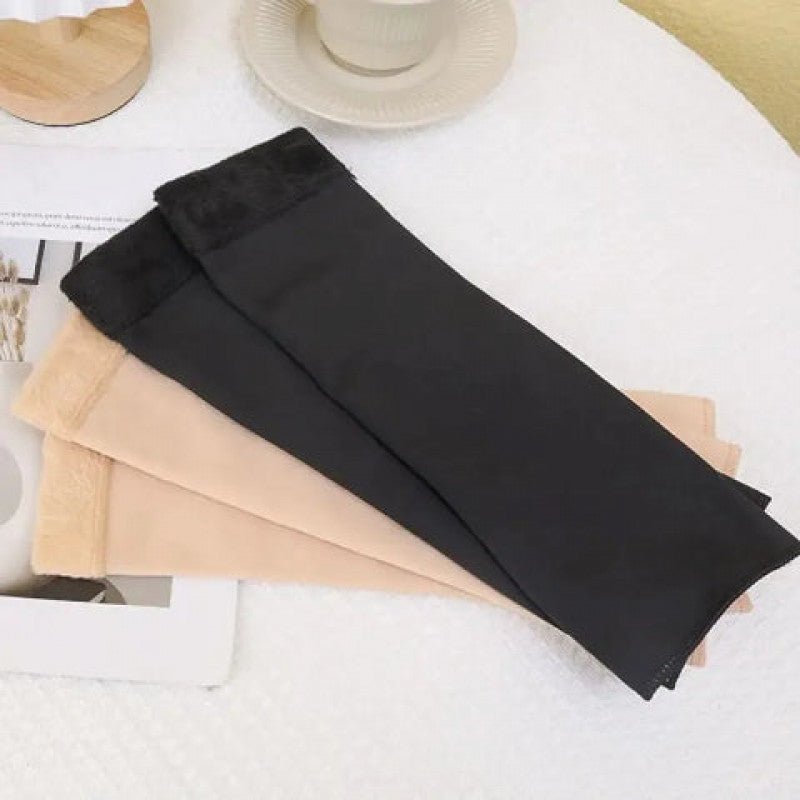 Women Men Winter Leg Warmer Warm Knee Brace Pad Thicken Knee Warmers Knee Stocking Tights - Saadiq.pk